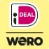 WERO app logo with colorful gradient square icon and black text below